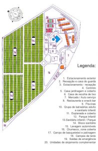 mapa-park camping Serrão